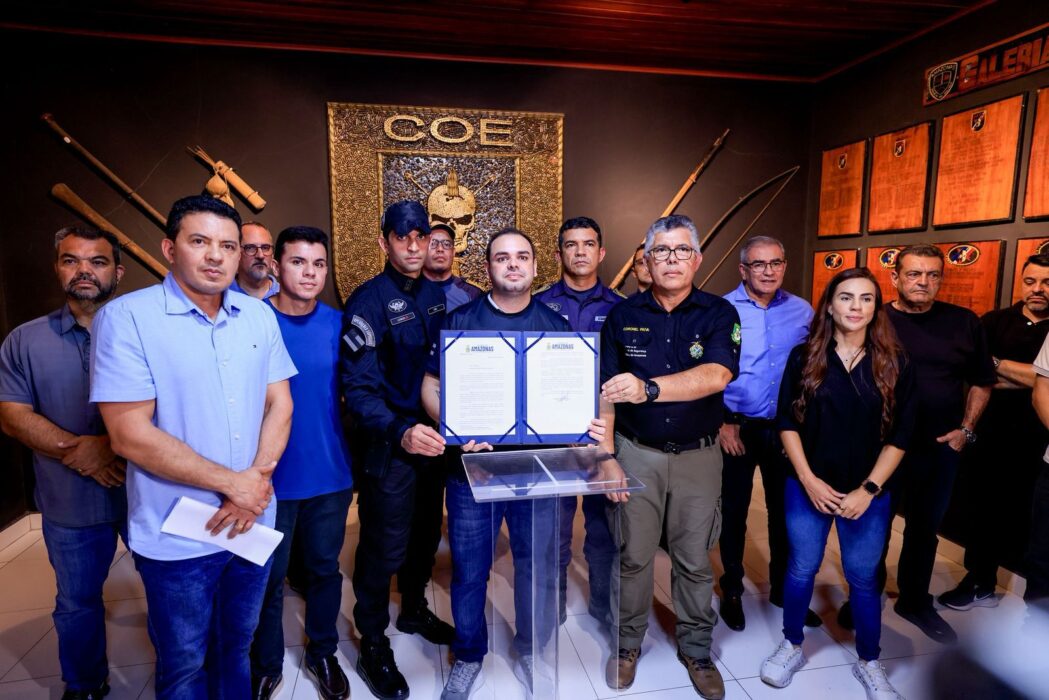 Governador Roberto Cidade inaugura tanque tático da COE e assina criação do Bope no Amazonas