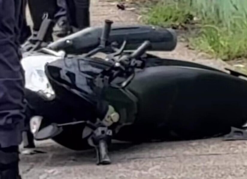 Vídeo: acidente fatal na Avenida Rodrigo Otávio, Motociclista morre em colisão com carreta
