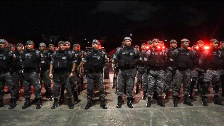 Polícia Militar intensifica Operação Segurança Presente com tropas especializadas nas ruas de Manaus
