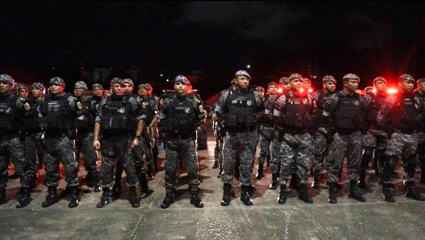 Polícia Militar intensifica Operação Segurança Presente com tropas especializadas nas ruas de Manaus
