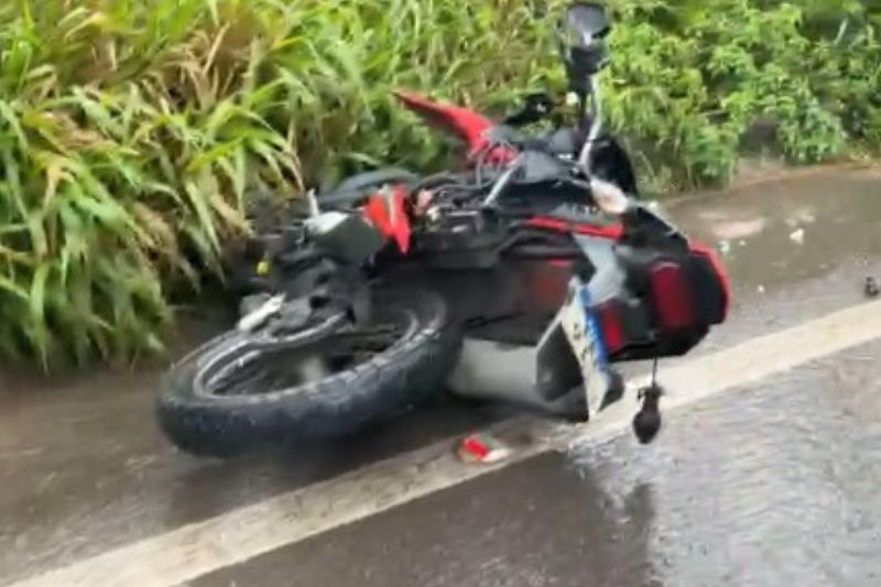 Motociclista morre em colisão com caminhão na BR-174