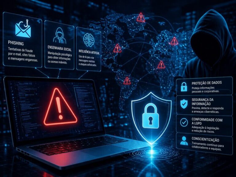 Golpes digitais no Brasil crescem e elevam riscos