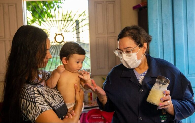 Maternidade Moura Tapajóz reforça mobilização para doação de leite humano