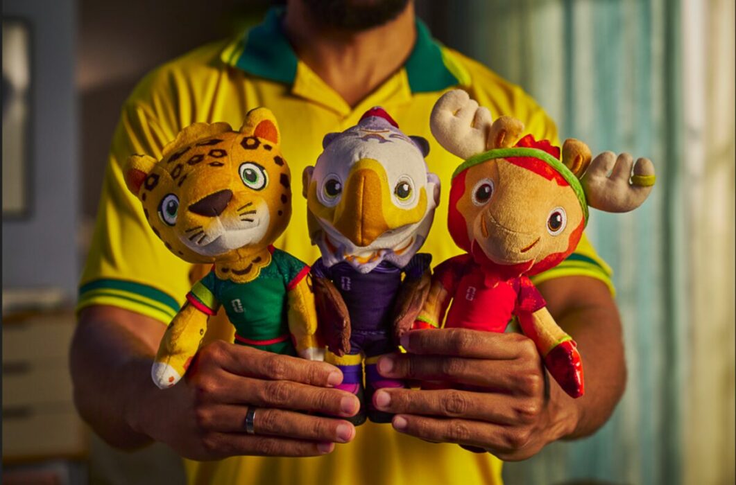Promoção disponibiliza mascotes oficiais da Copa