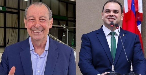Omar Aziz e Roberto Cidade aparecem tecnicamente empatados na liderança da disputa pelo Governo do Amazonas