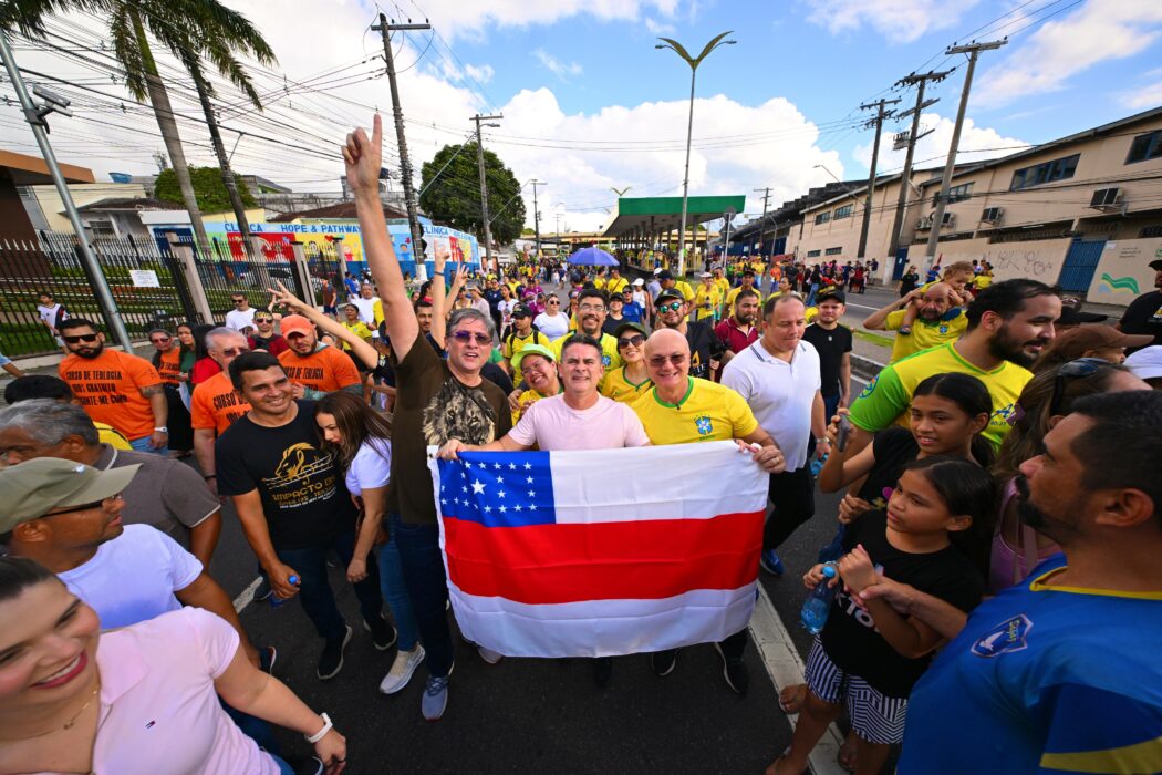 David Almeida participa da 32ª Marcha para Jesus e renova propósito de fé pelas famílias amazonenses