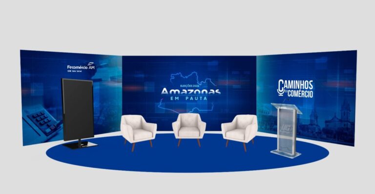 Fecomércio AM promove edição especial do podcast Caminhos do Comércio com pré-candidatos ao Governo do Amazonas