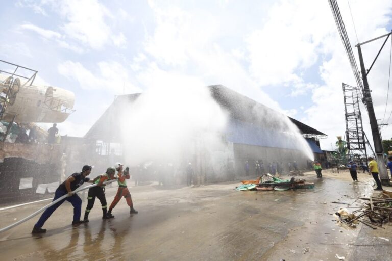 Caprichoso fortalece infraestrutura com sistema moderno de combate a incêndio