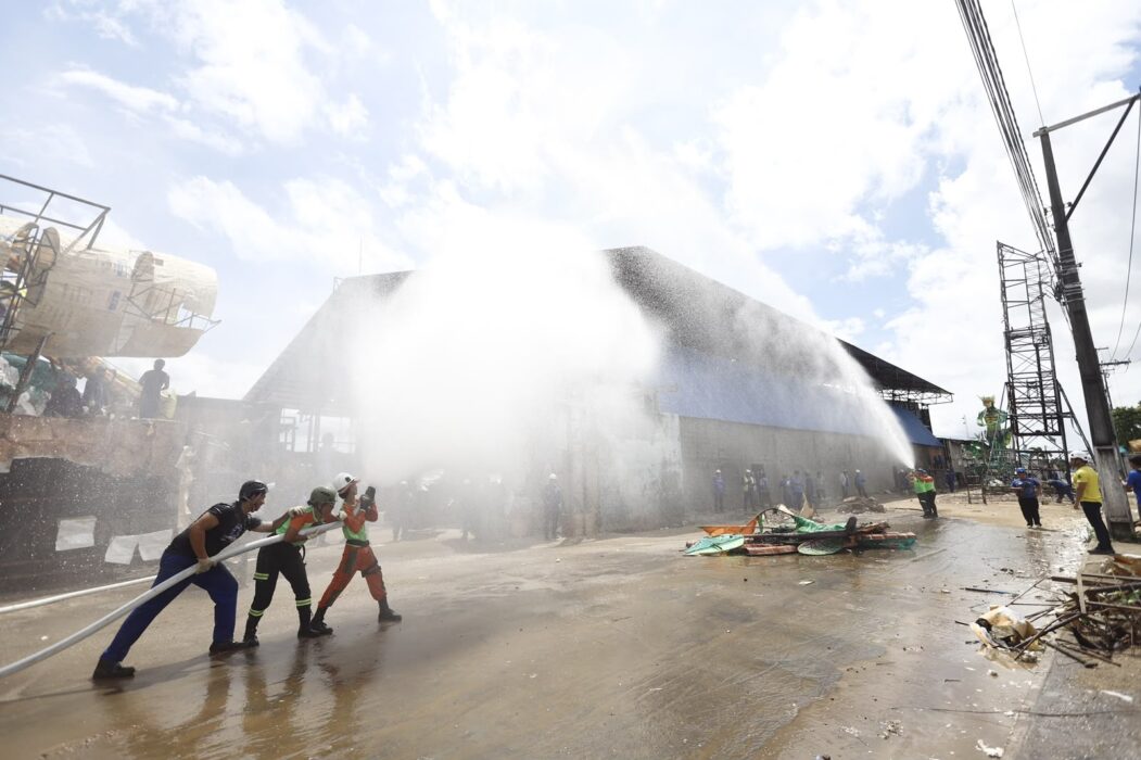 Caprichoso fortalece infraestrutura com sistema moderno de combate a incêndio