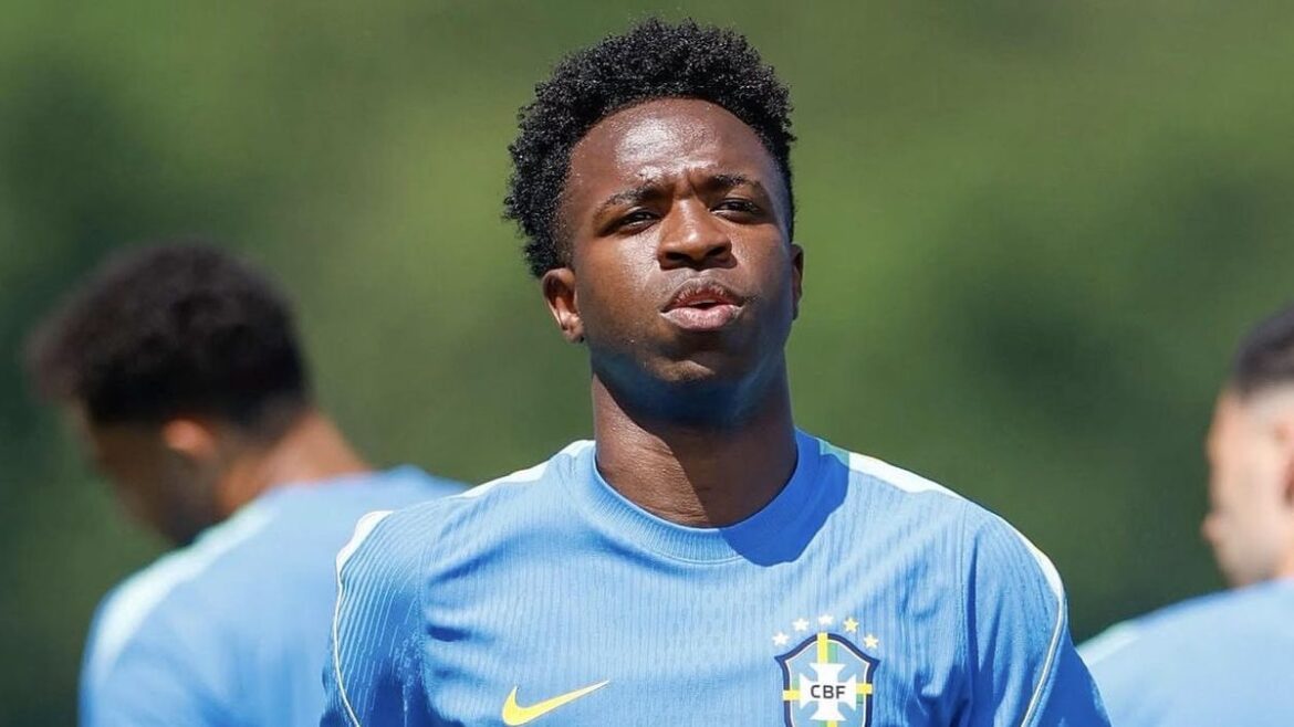 Mais experiente, Vini Jr. afirma que Brasil "chega para ser campeão"