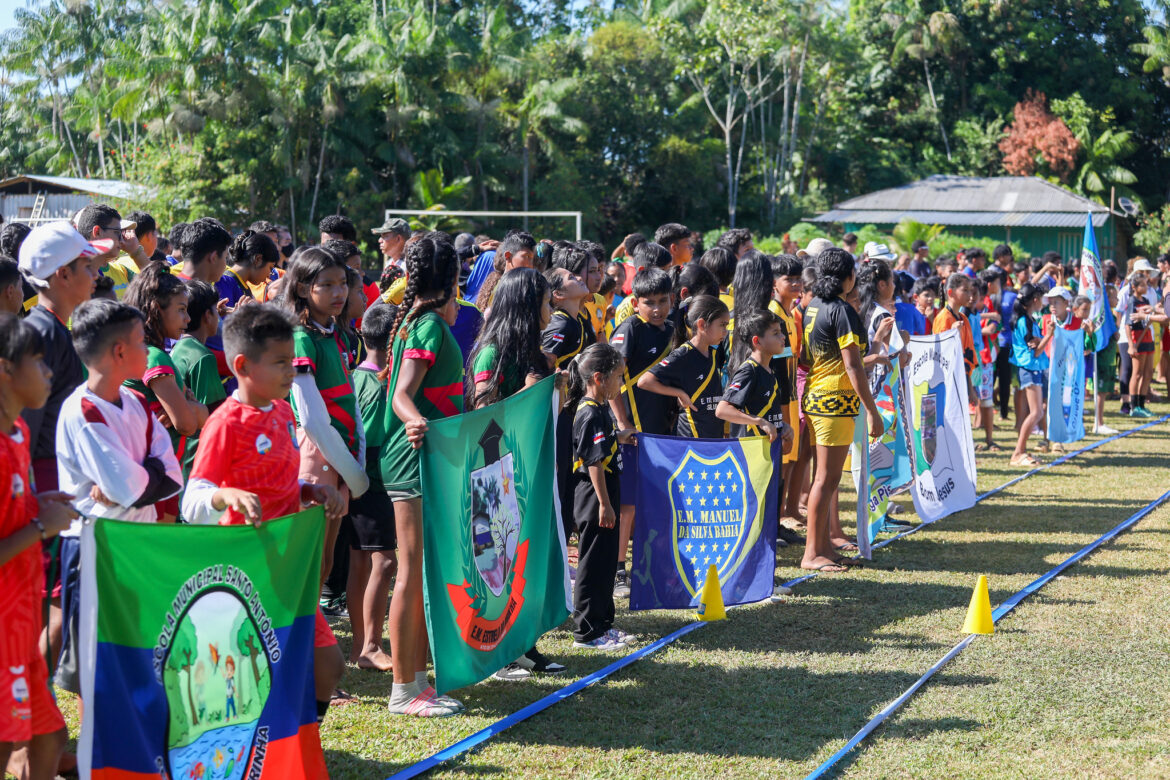 Esporte e integração reúnem cerca de 300 estudantes na 4ª edição da Municipíadas Ribeirinha