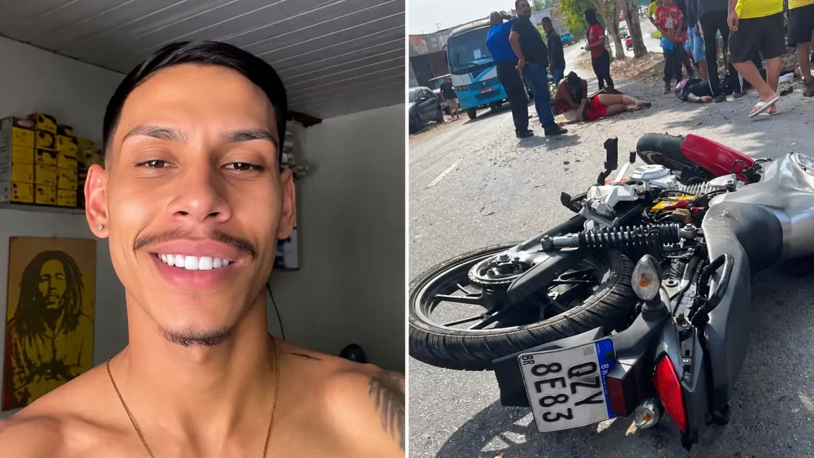 DJ de 22 anos morre em grave acidente de moto um dia após o aniversário em Manaus