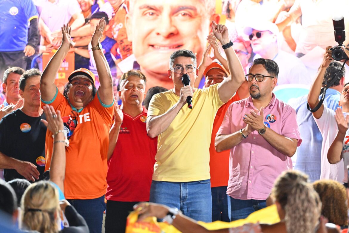 No Mauazinho, David afirma que vai concluir o Anel Viário Leste e gerar mais oportunidades no Distrito Industrial
